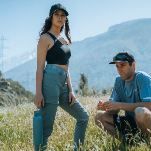 Azul · Pantalón Trekking Mujer Desmontable UV50+ Lukla-W Lhotse