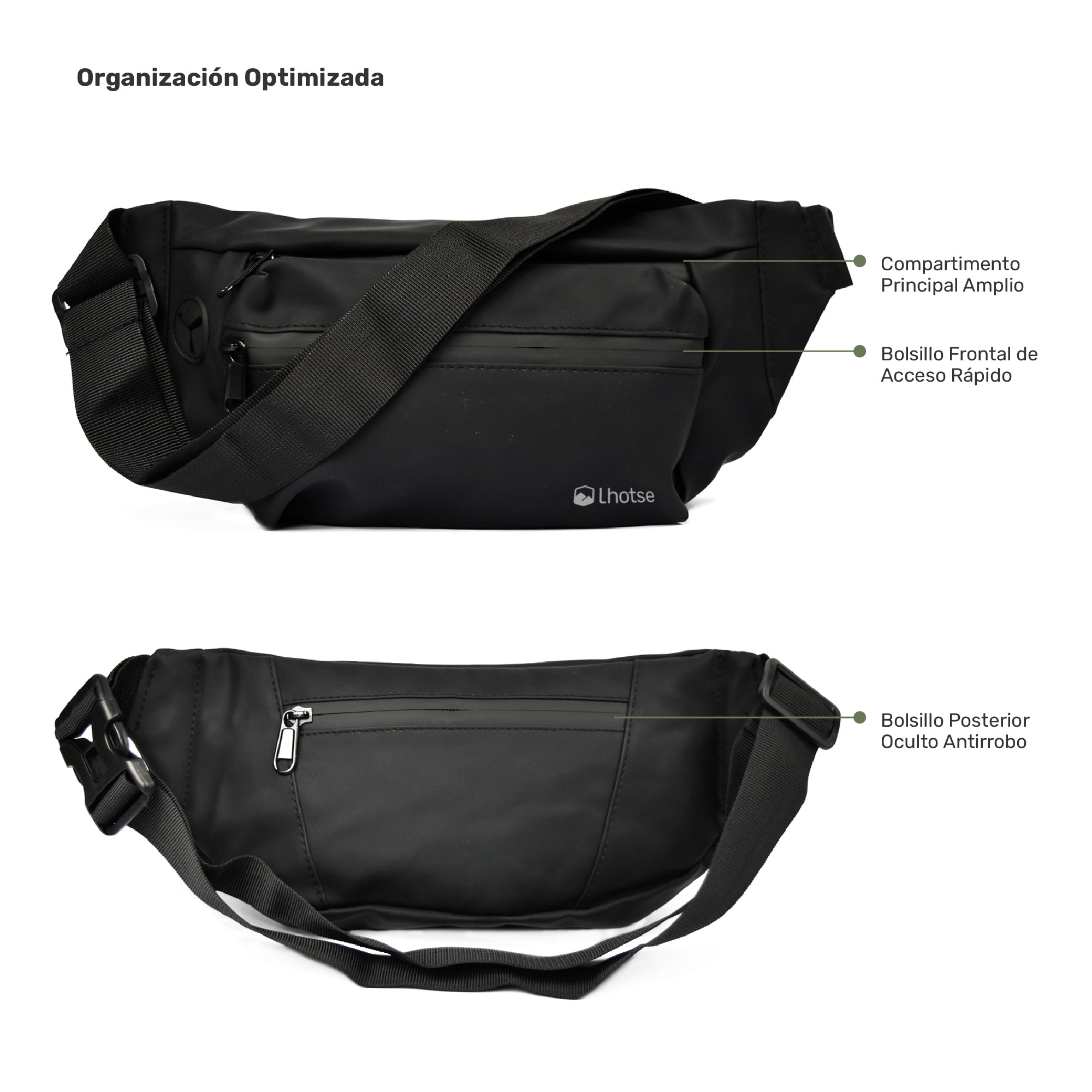 Lhotse Banano Impermeable especificaciones técnicas impermeable poliéster - detalle
