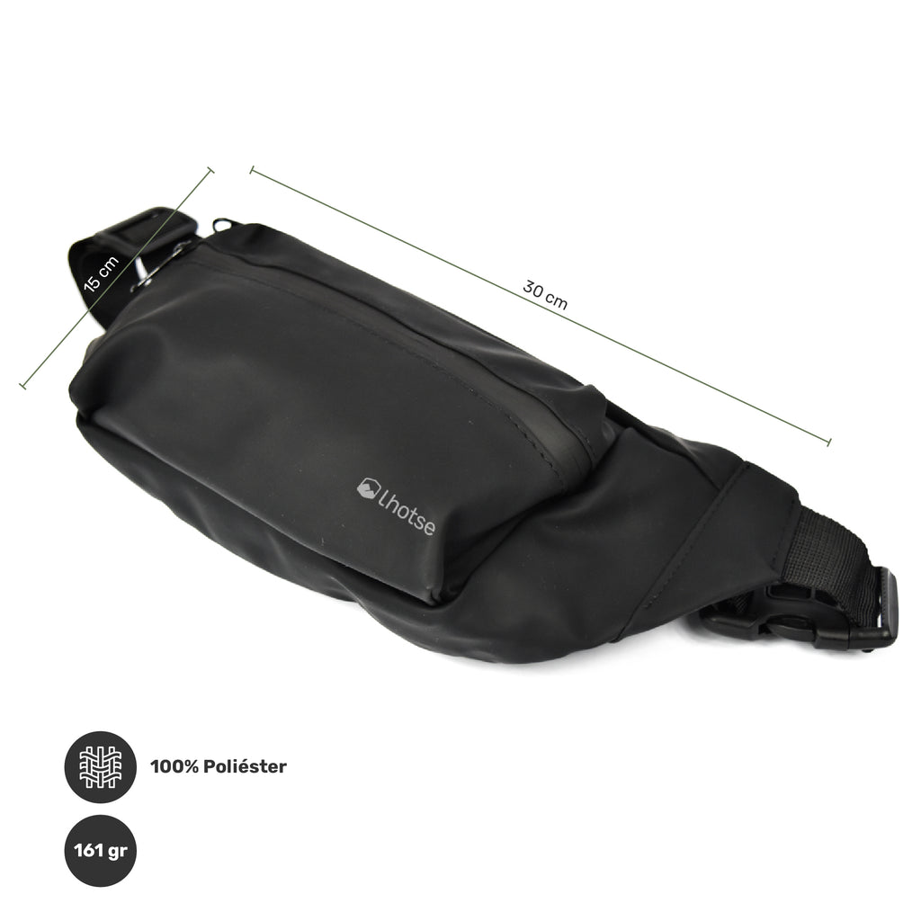 Lhotse Banano Impermeable vista posterior correa ajustable - detalle
