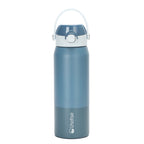 Azul marino · Botella Térmica Hydrotek 750 ml de acero inoxidable Lhotse, sobre fondo blanco