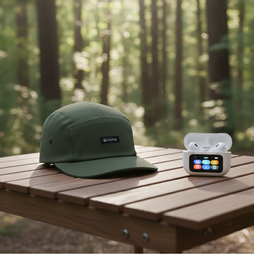 The Top: Audífonos TWS Pantalla Touch ANC RMPLUS + Jockey Ride Algodón