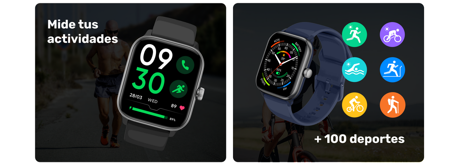 Reloj Smartwatch Music Rhythm X10 41mm
