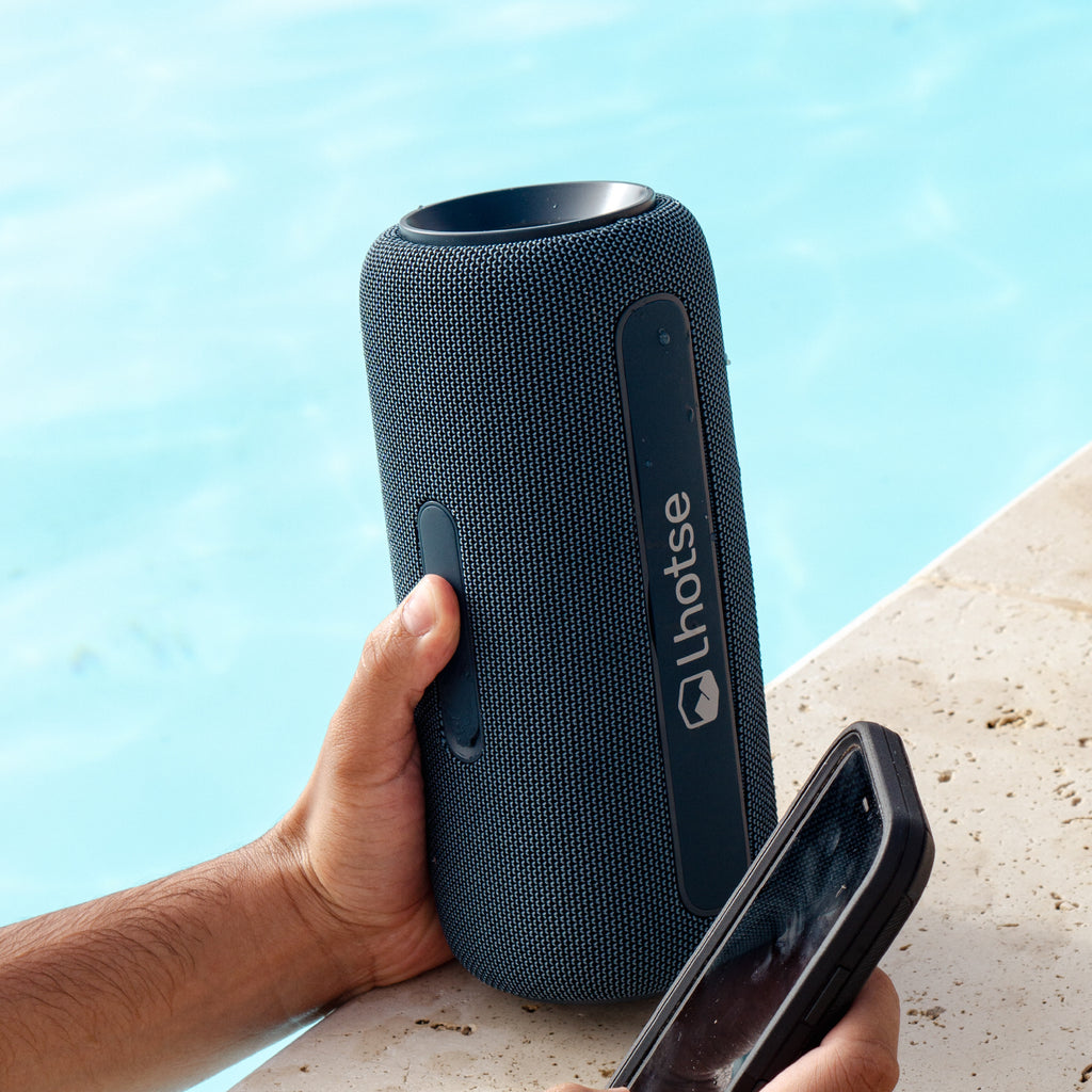 Azul · Parlante Portátil Inalámbrico Bluetooth Journey