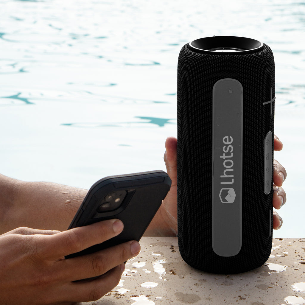 Negro · Parlante Portátil Inalámbrico Bluetooth Journey