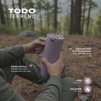 Lhotse Vaso Tumbler 1180ml Lila todo terreno outdoor - lifestyle