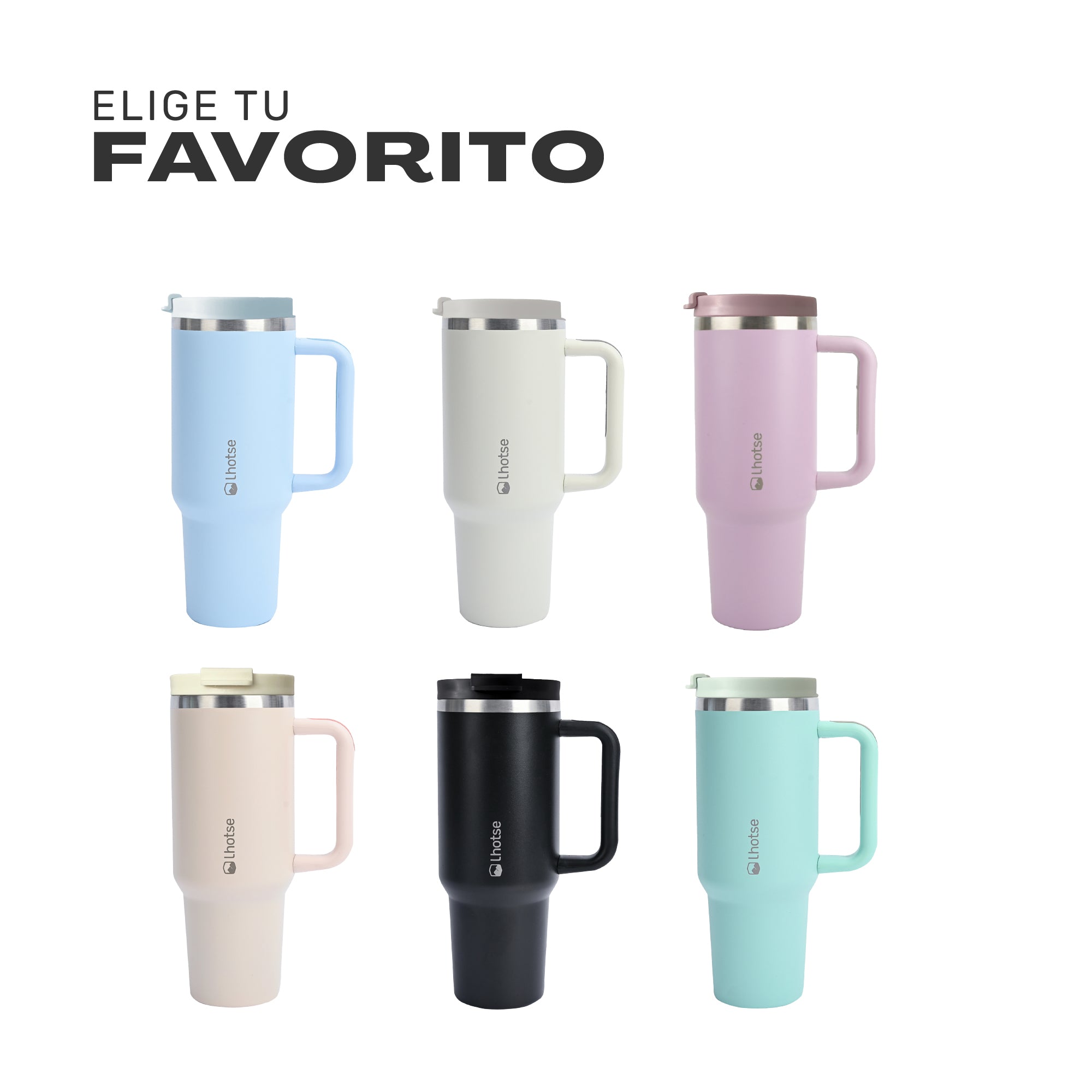 Vaso Térmico Tumbler 1180ml Acero Inoxidable con Tapa Lhotse