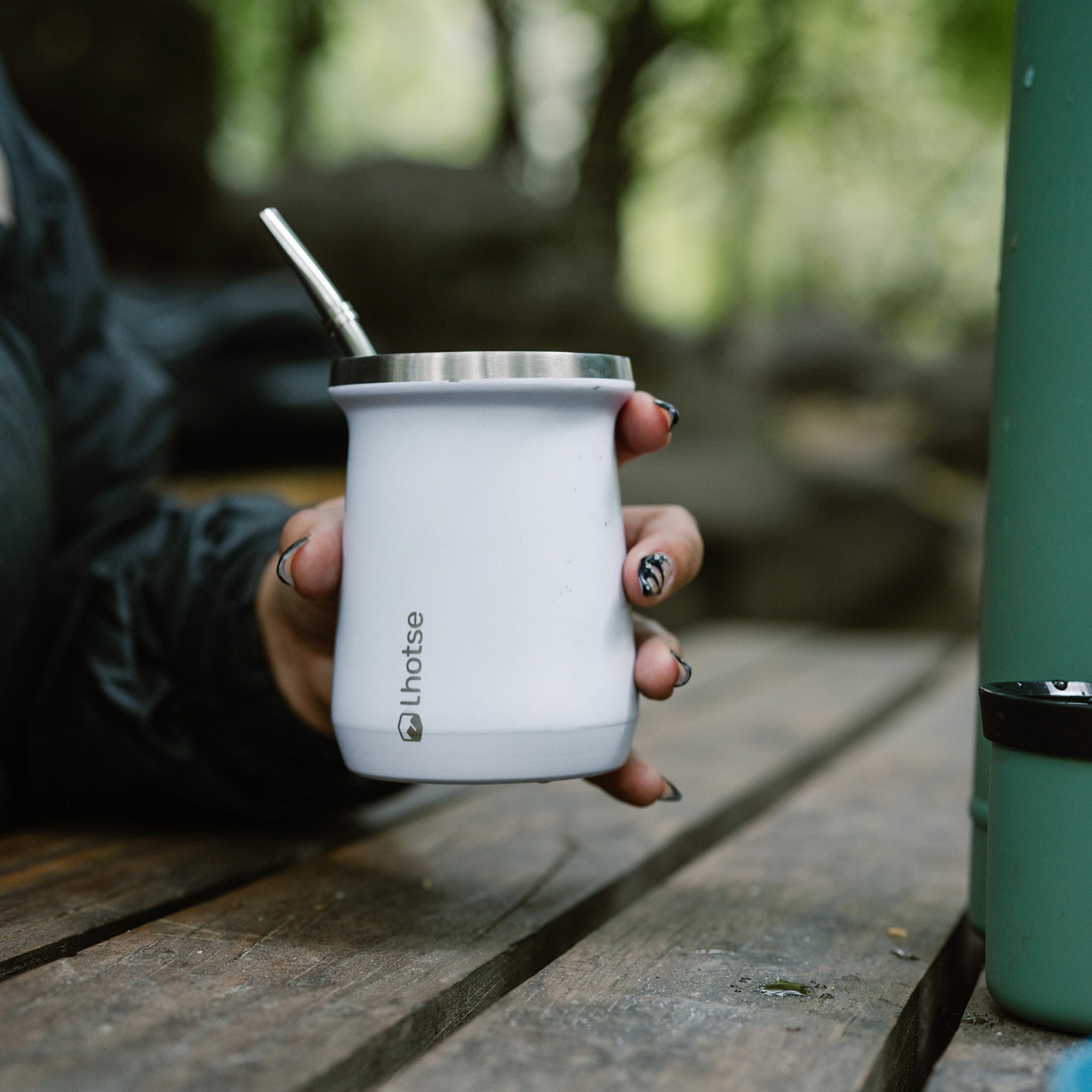 Mate Acero Inoxidable con Bombilla Lhotse