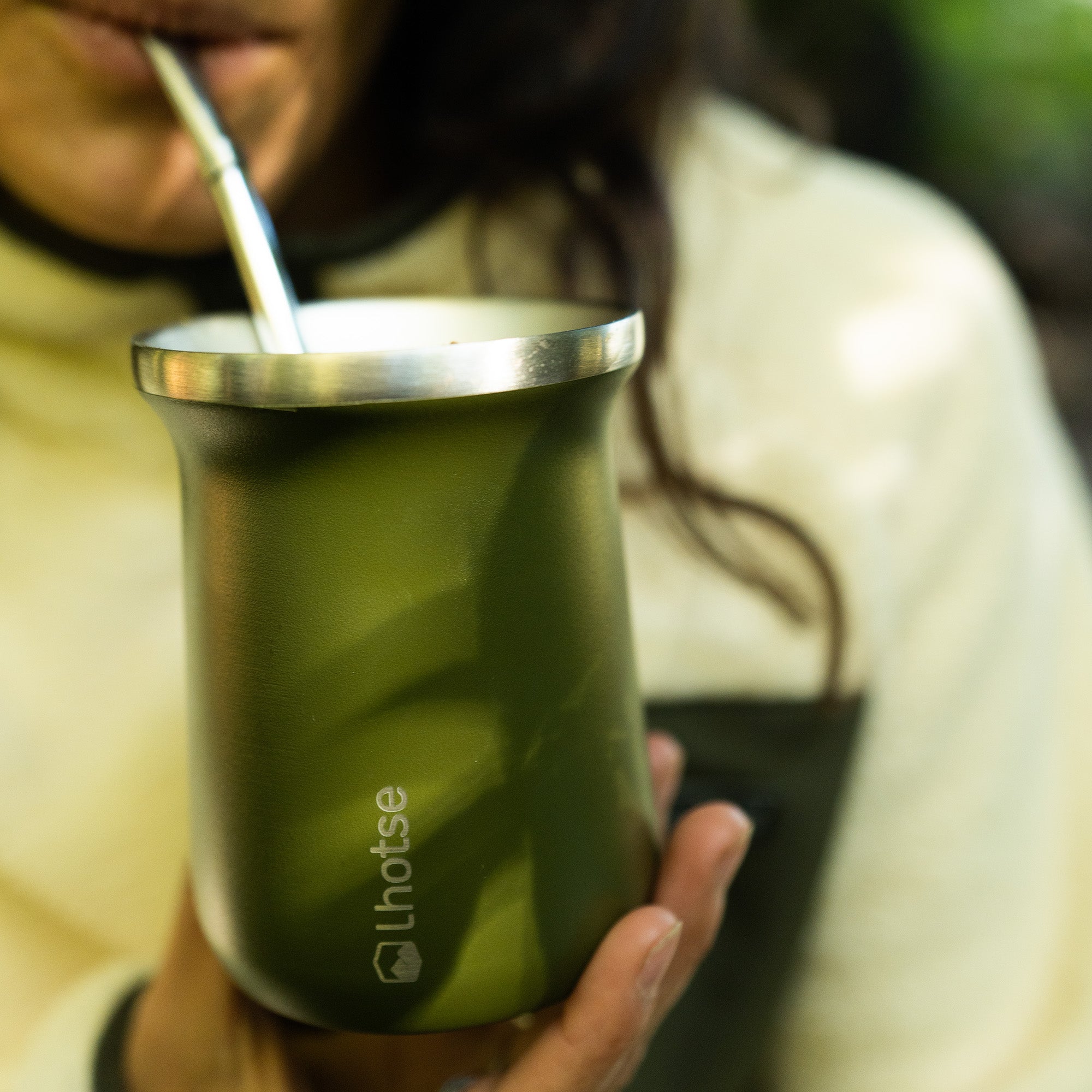 Mate Acero Inoxidable con Bombilla Lhotse