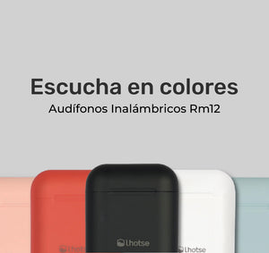 Lhotse | audífonos RM12 Inalámbricos Bluetooth