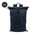 Lhotse Mochila Roll Top Makalu 22L Negro - vista frontal