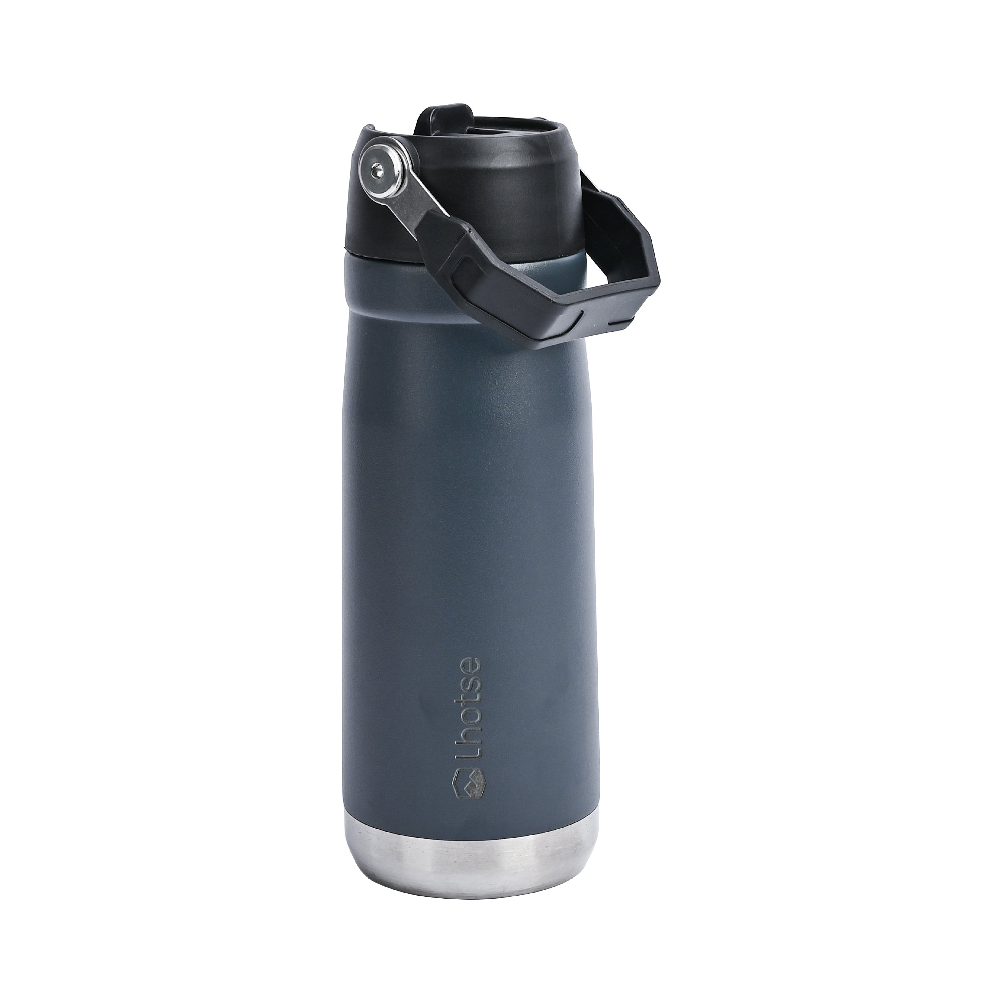 Lhotse Botella Térmica Adventure 650ml Negro - vista frontal