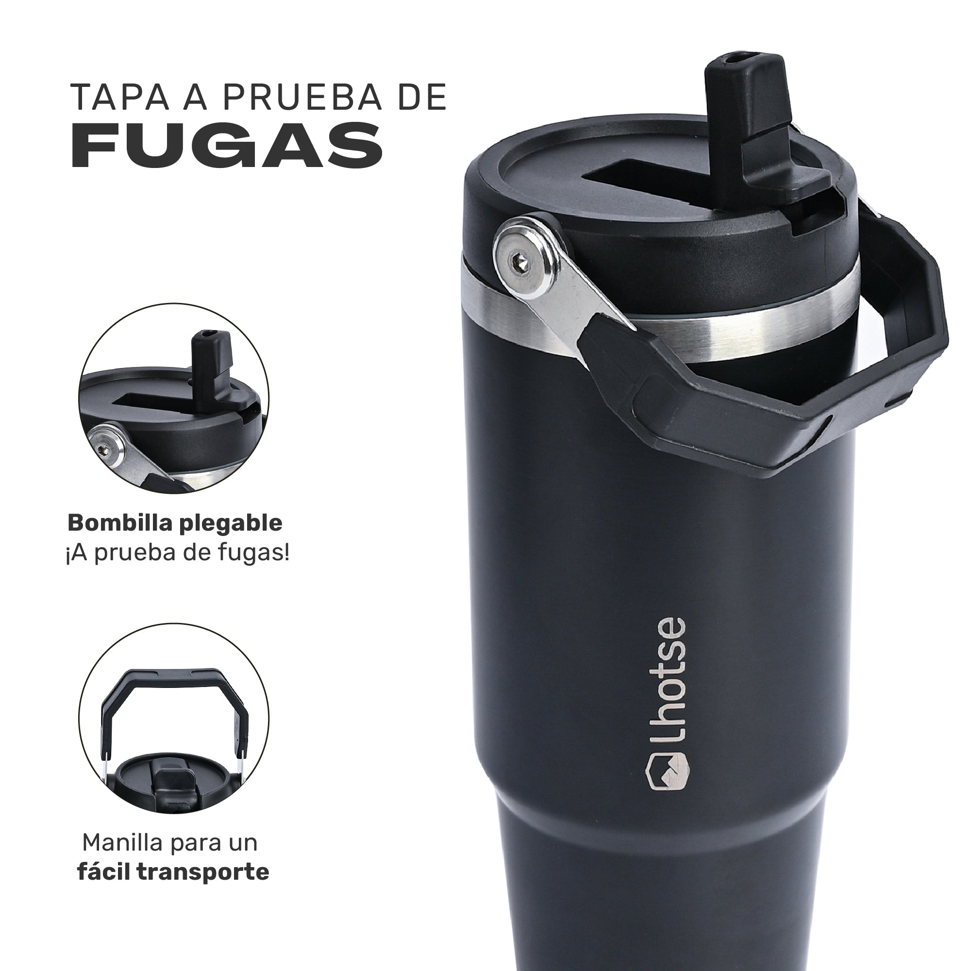 Botella Térmica Insulada Lhotse Travel Mug 900ml