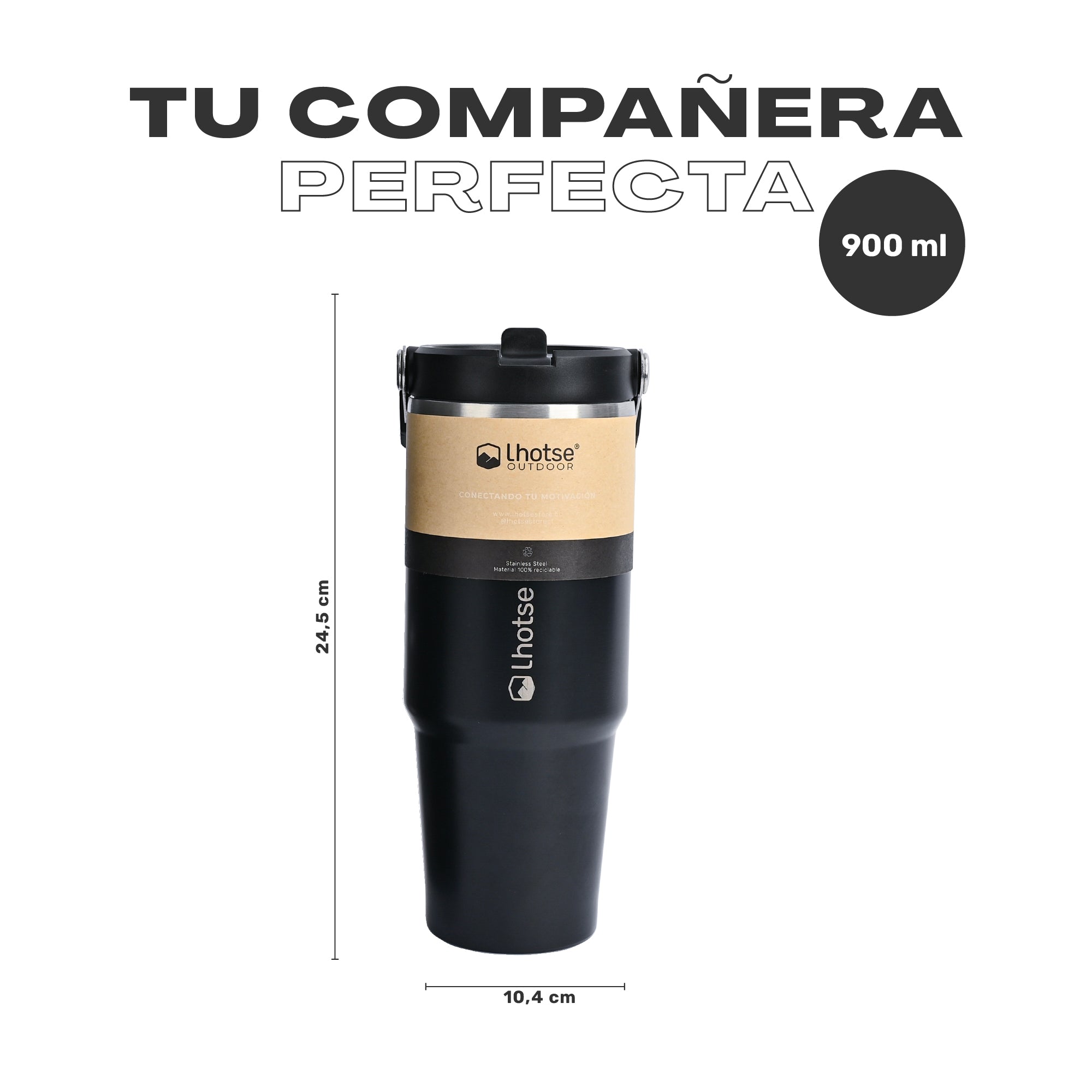 Botella Térmica Insulada Lhotse Travel Mug 900ml
