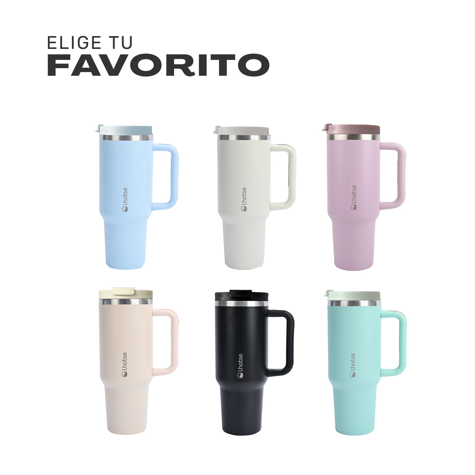 Vaso Térmico Tumbler 1180ml Acero Inoxidable con Tapa Lhotse