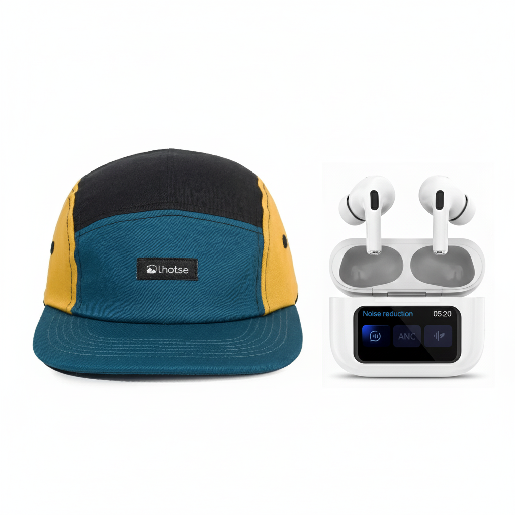 The Top: Audífonos TWS Pantalla Touch ANC RMPLUS + Jockey Ride Algodón