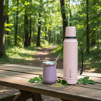 Lhotse Pack Termo Líquido Classic 1.3L y Mate con Bombilla Rosado outdoor naturaleza - lifestyle