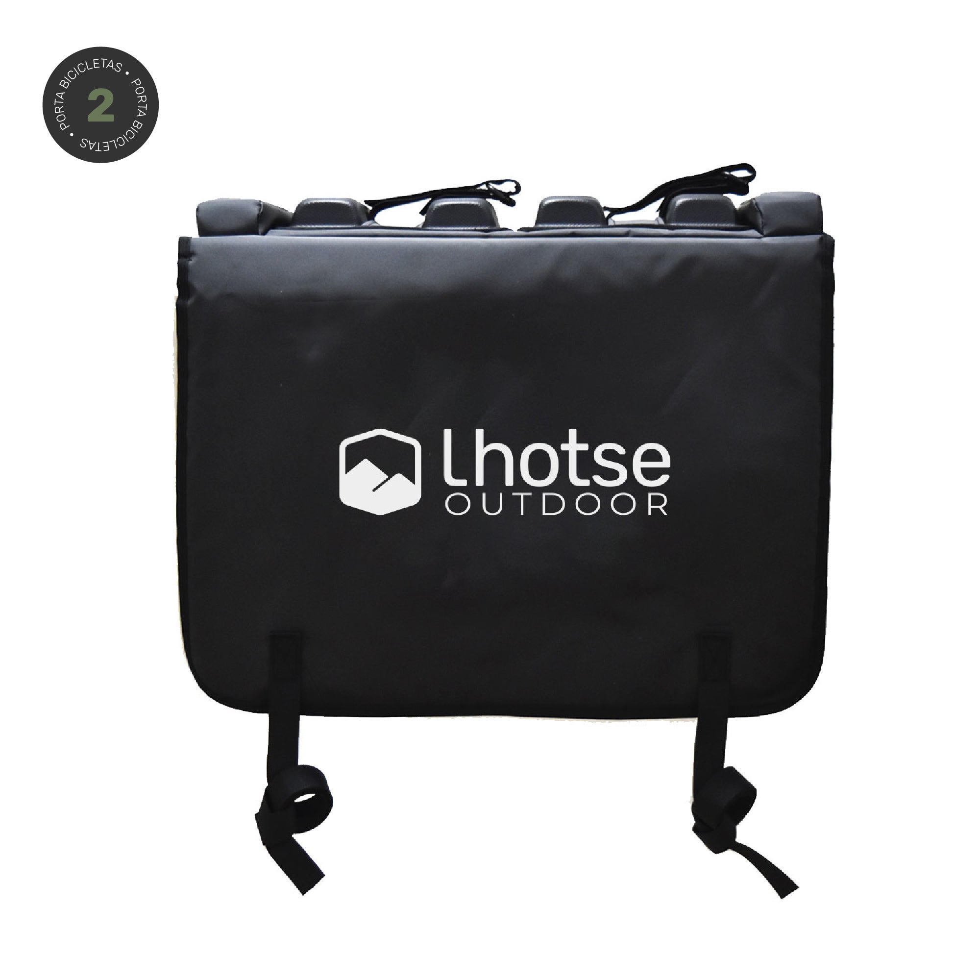 Lhotse Pick-Up Pad Porta 2 Bicicletas - vista frontal