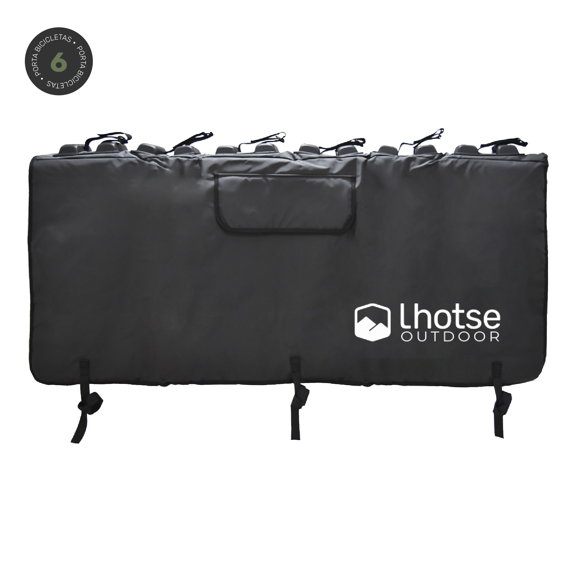 Lhotse Pick-Up Pad Porta 6 Bicicletas - vista frontal