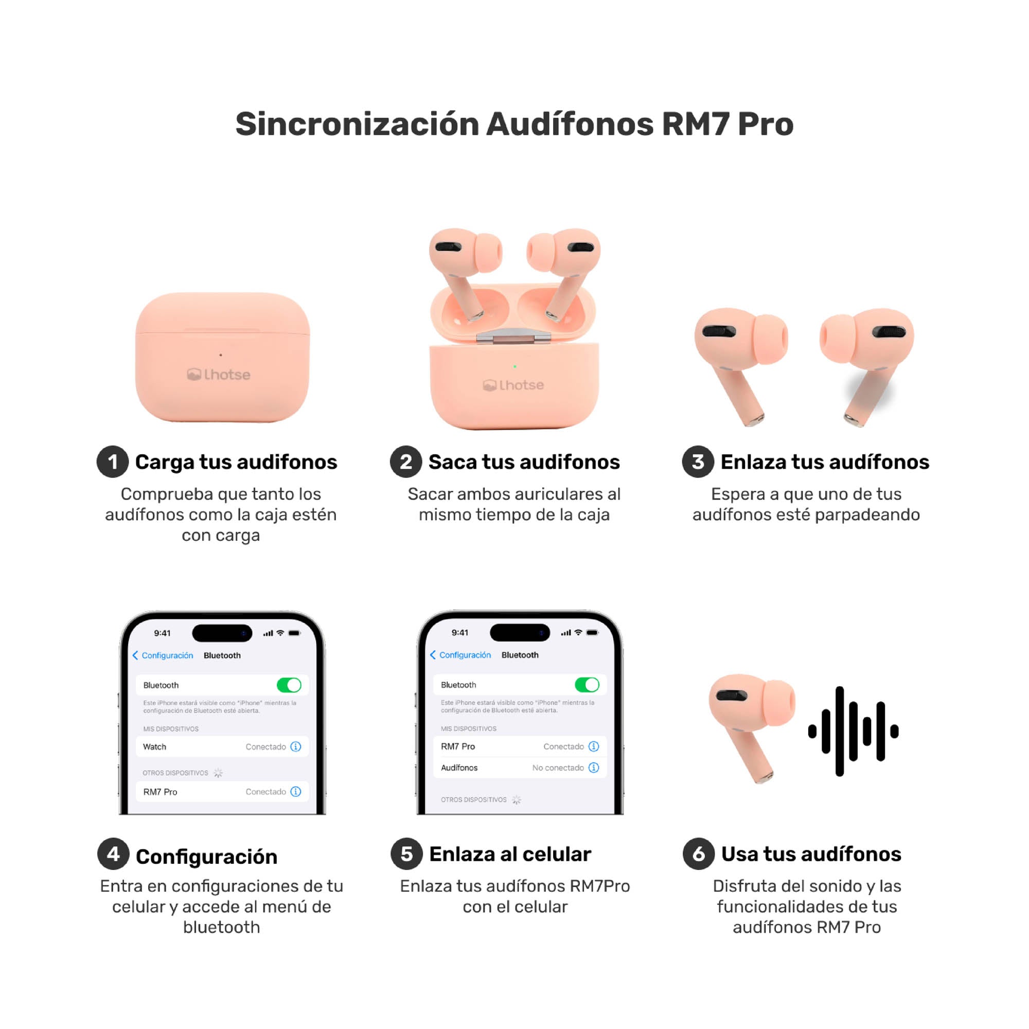 The Top: Audífonos RM7 Pro Inalámbrico