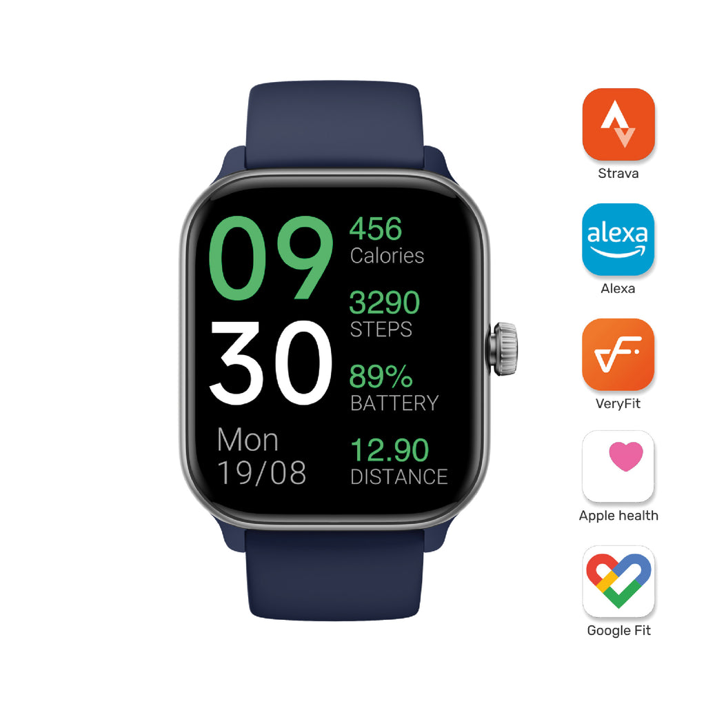 Azul · Reloj Smartwatch Music Rhythm X10 41mm