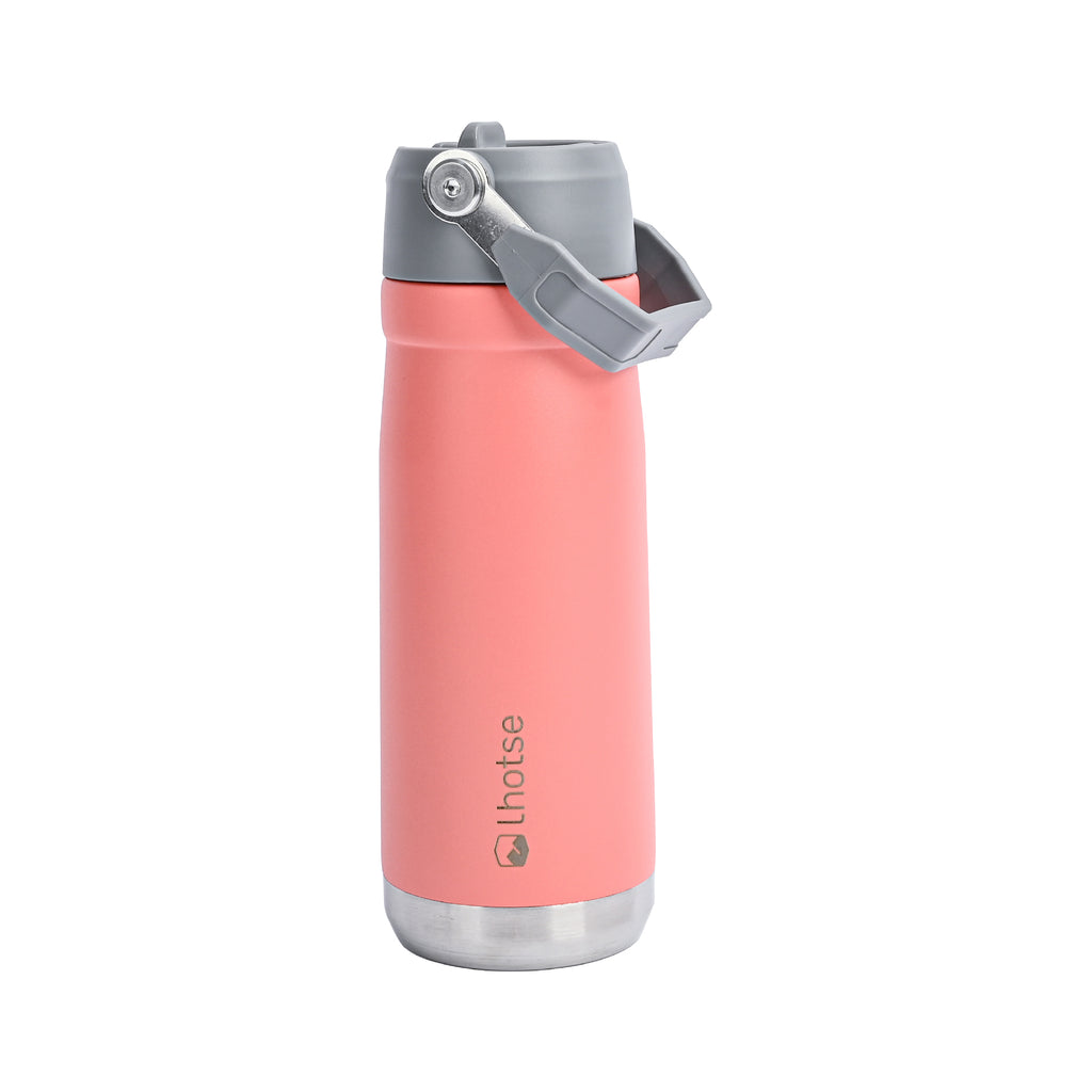 Lhotse Botella Térmica Adventure 650ml Rosa - vista frontal