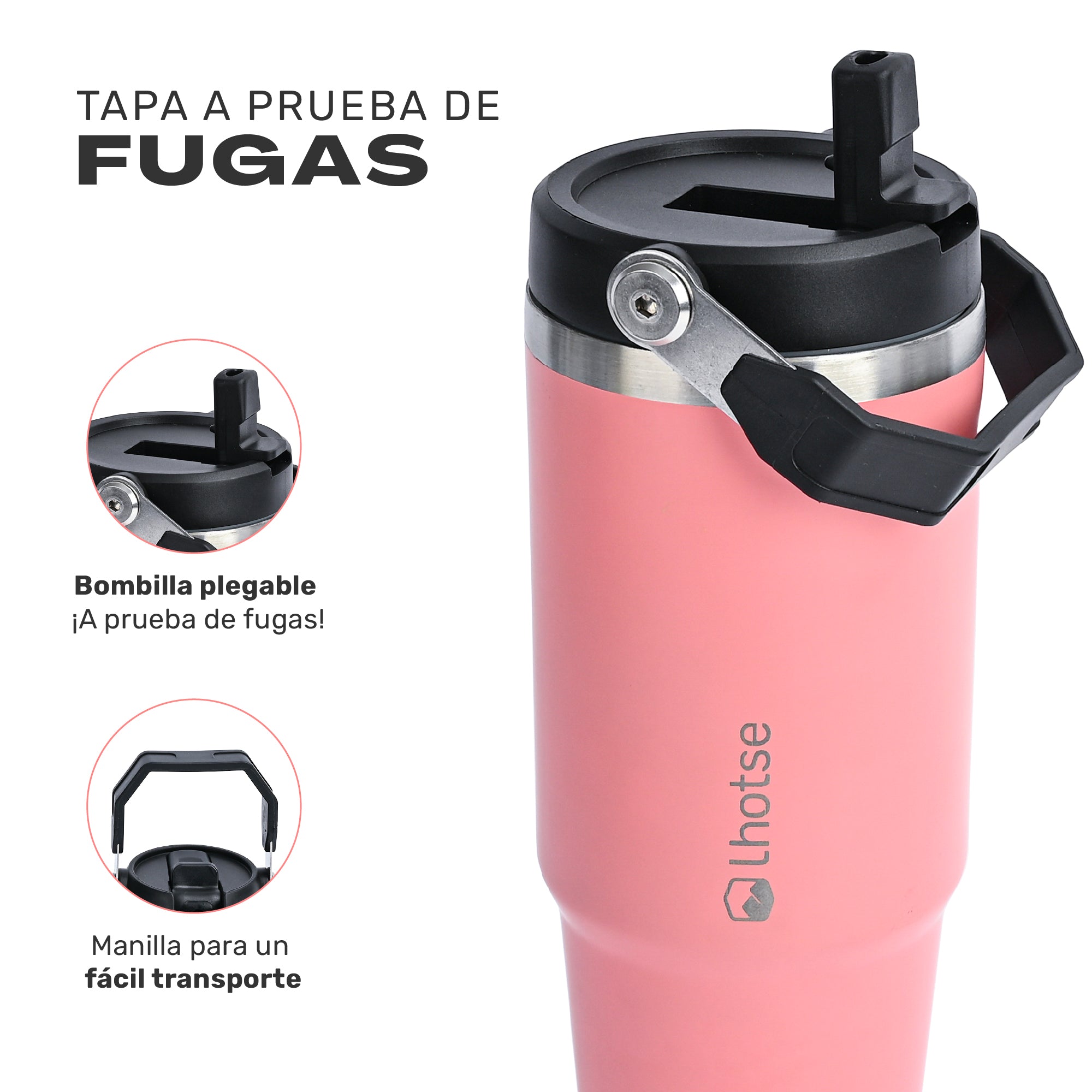 Botella Térmica Insulada Lhotse Travel Mug 900ml