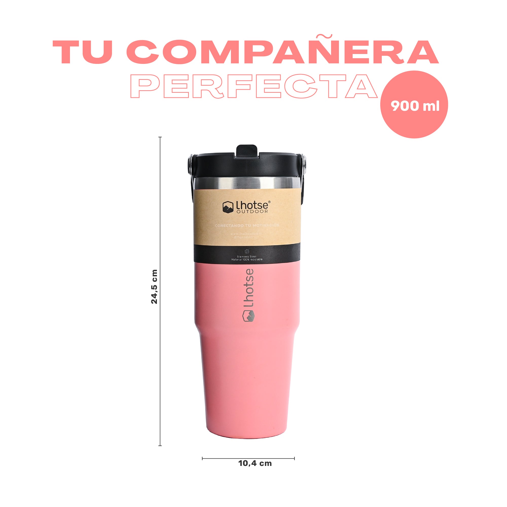 Botella Térmica Insulada Lhotse Travel Mug 900ml