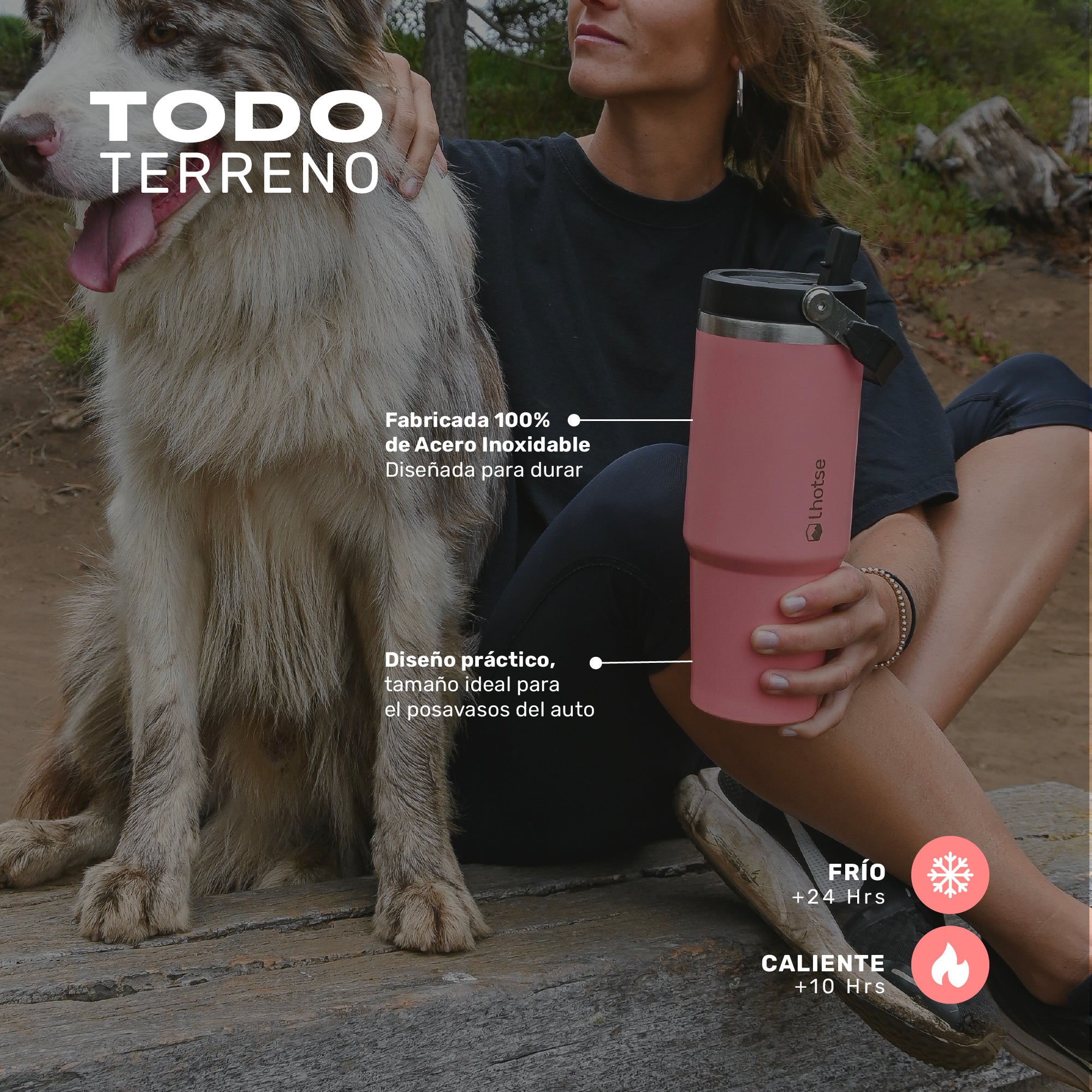 Botella Térmica Insulada Lhotse Travel Mug 900ml