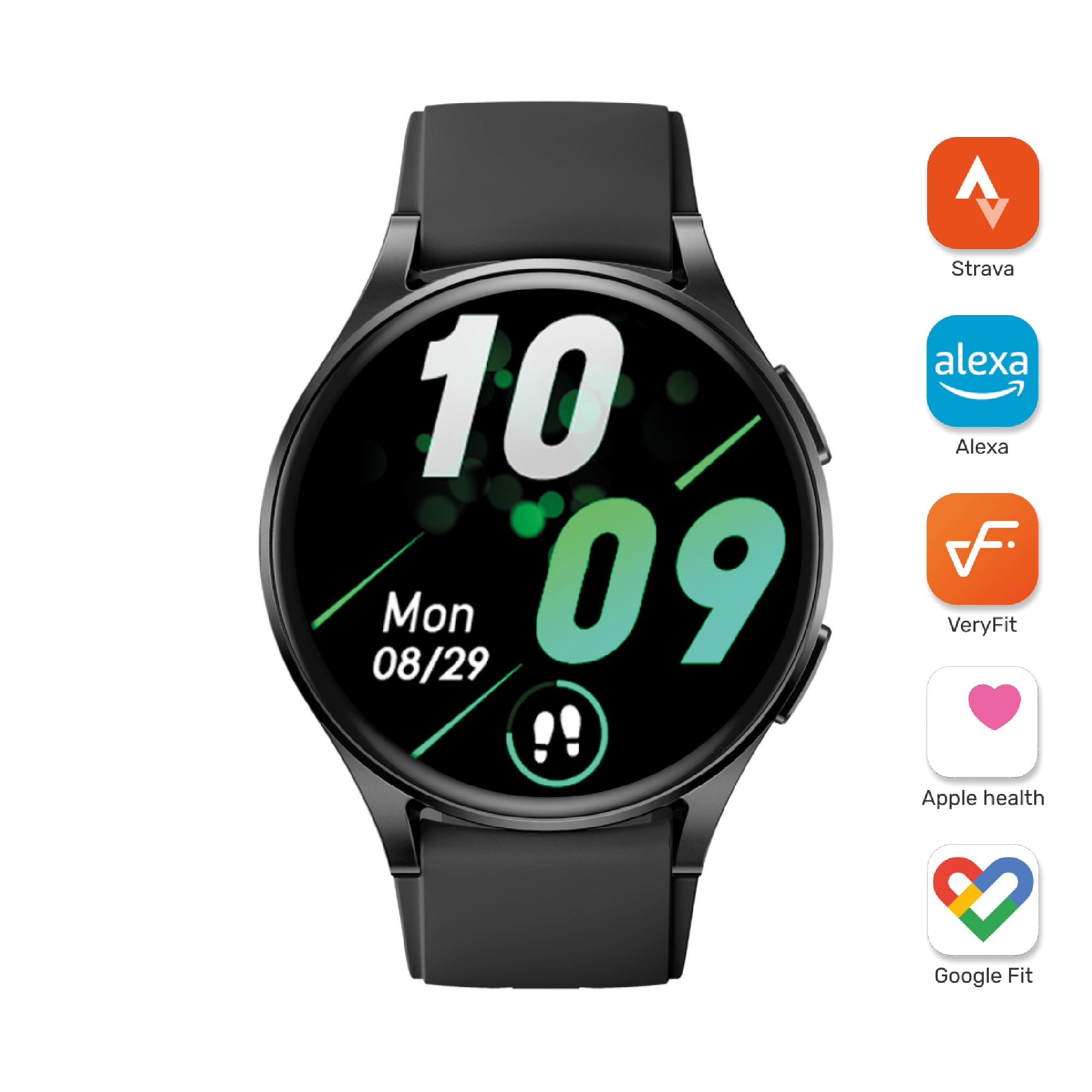 Reloj Smartwatch Lhotse Vibe 05 GPS Black 45mm