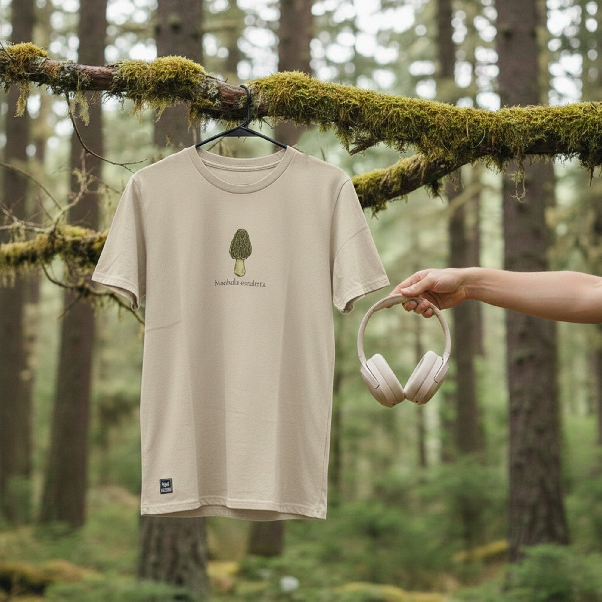 The Top: Polera Manga Corta Fungi + Audífonos Beatmaster