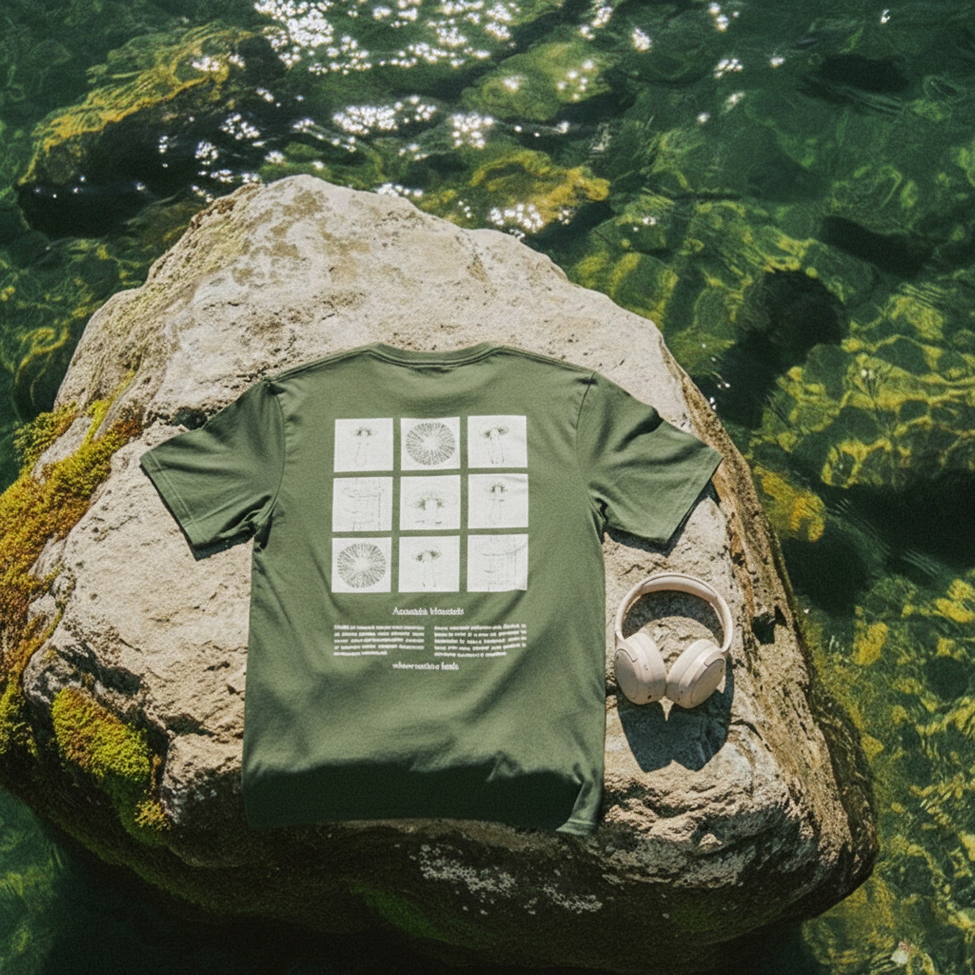 The Top: Polera Manga Corta Fungi + Audífonos Beatmaster