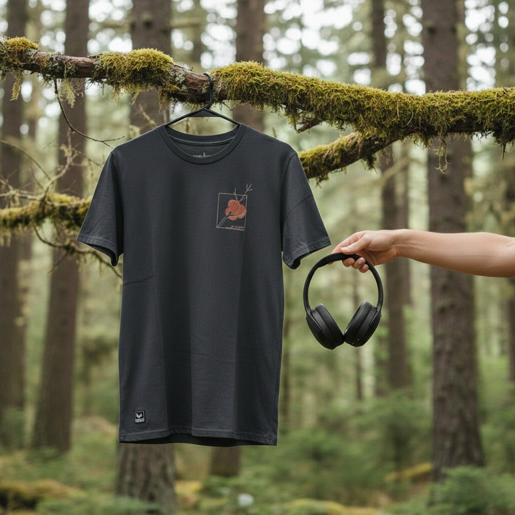 The Top: Polera Manga Corta Fungi + Audífonos Beatmaster