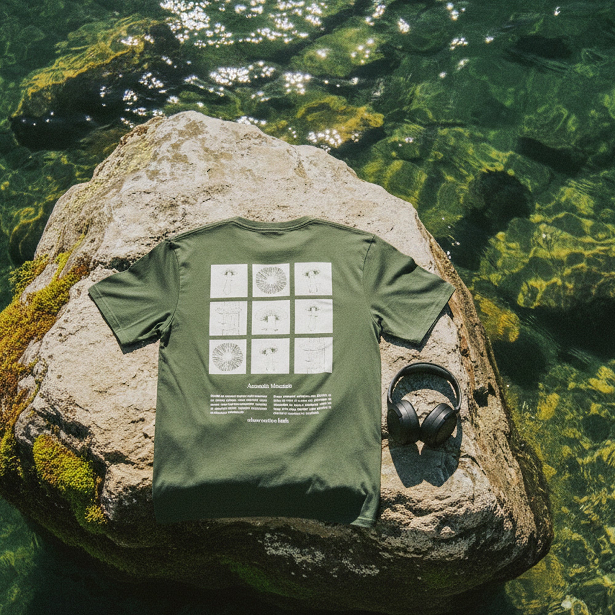 The Top: Polera Manga Corta Fungi + Audífonos Beatmaster