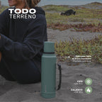 Lhotse Termo Líquido Classic 1.3L Verde todo terreno outdoor - lifestyle