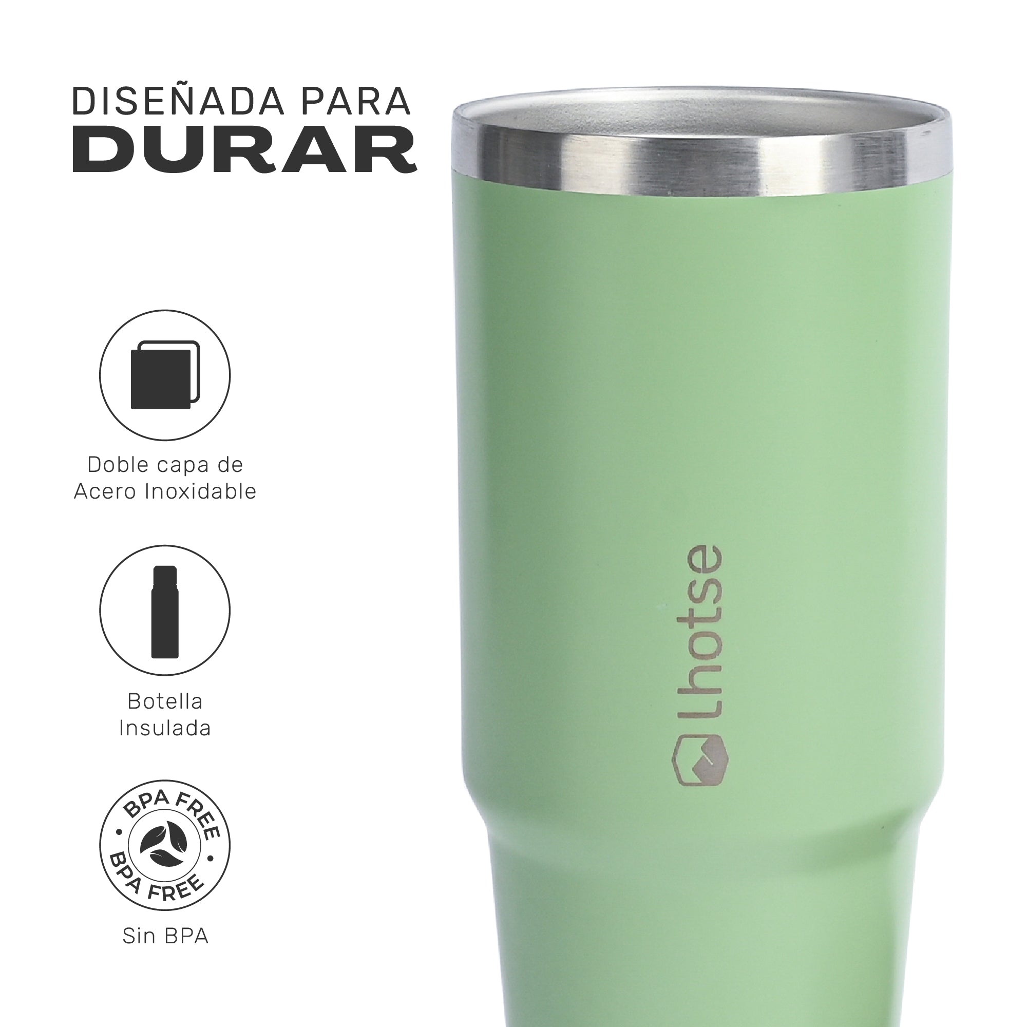 Botella Térmica Insulada Lhotse Travel Mug 900ml