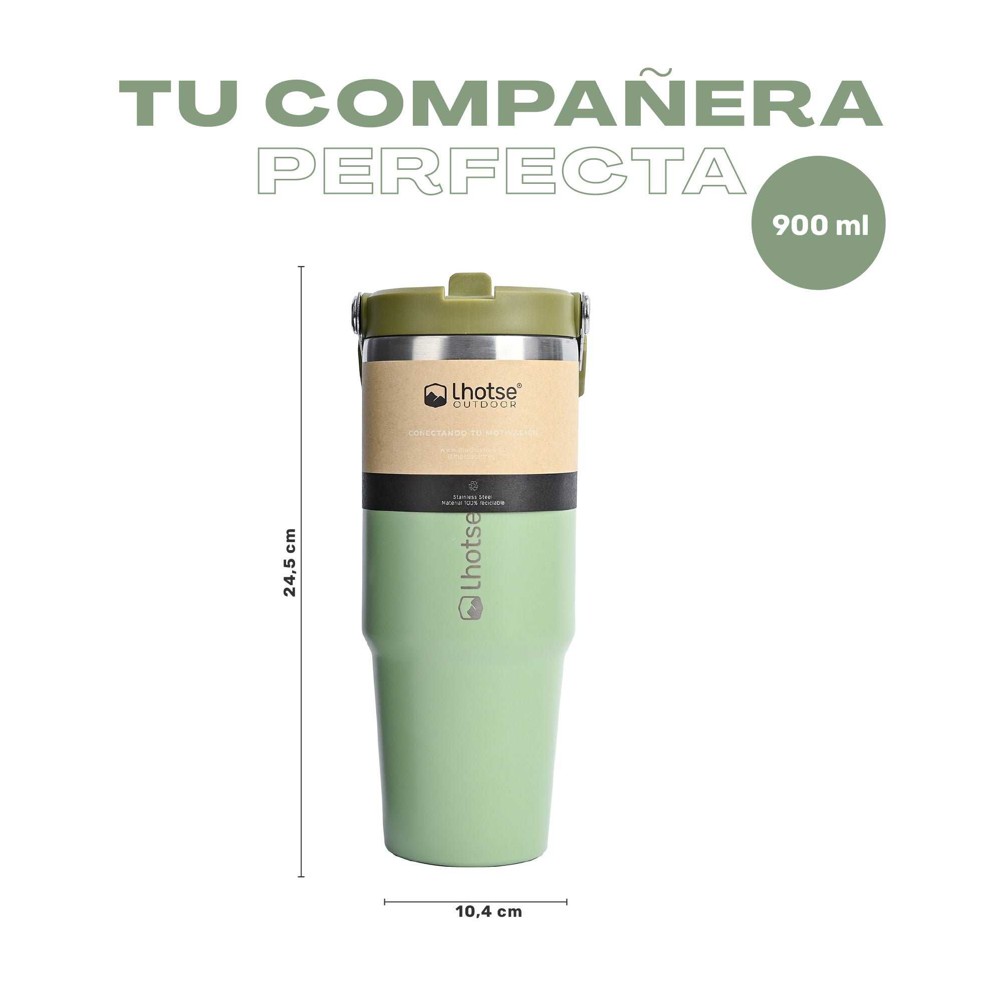Botella Térmica Insulada Lhotse Travel Mug 900ml