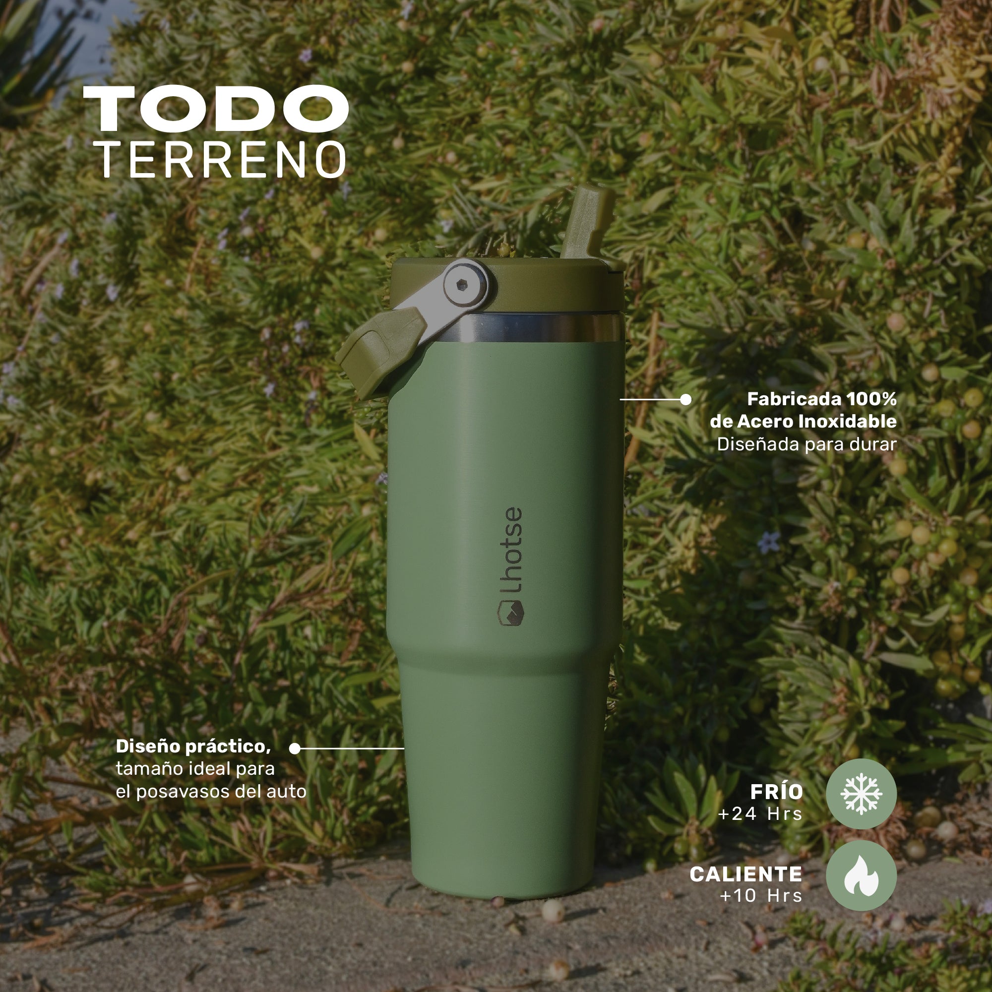 Botella Térmica Insulada Lhotse Travel Mug 900ml
