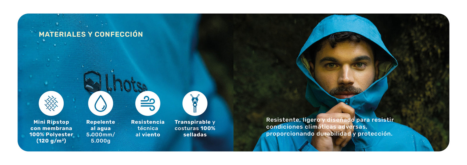 Cortaviento Impermeable Gorak Shep Lhotse