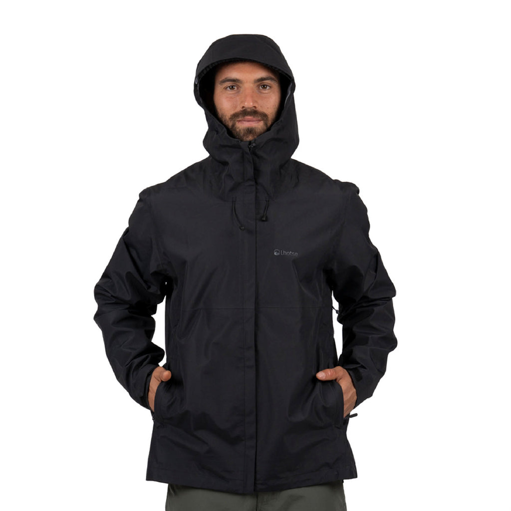 Negro · Cortaviento Impermeable Gorak Shep Lhotse