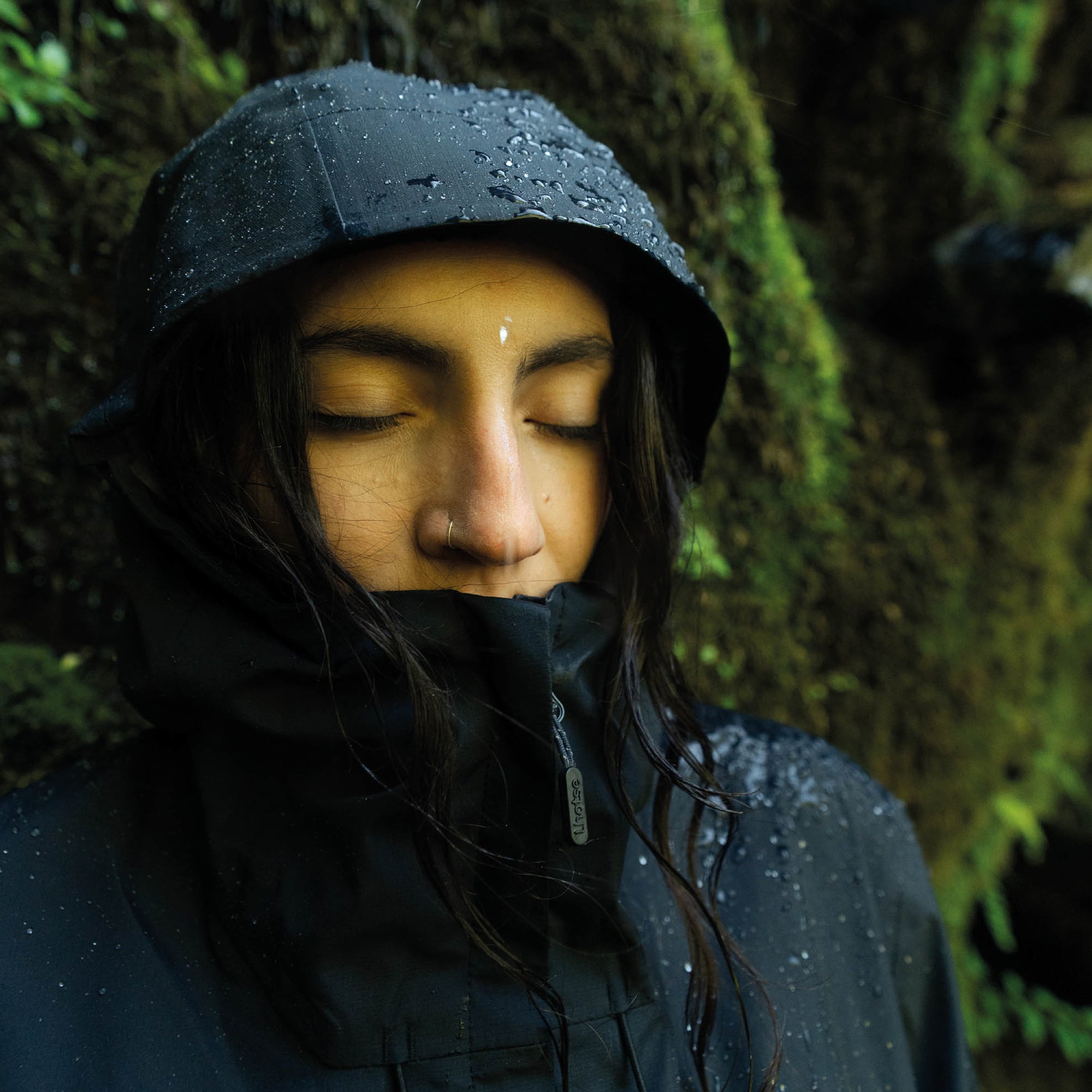 Negro · Cortaviento Impermeable Gorak Shep Lhotse
