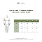 Negro · Cortaviento Impermeable Gorak Shep Lhotse