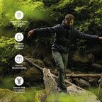 Pantalon Trekking Hombre Desmontable Lukla Lhotse
