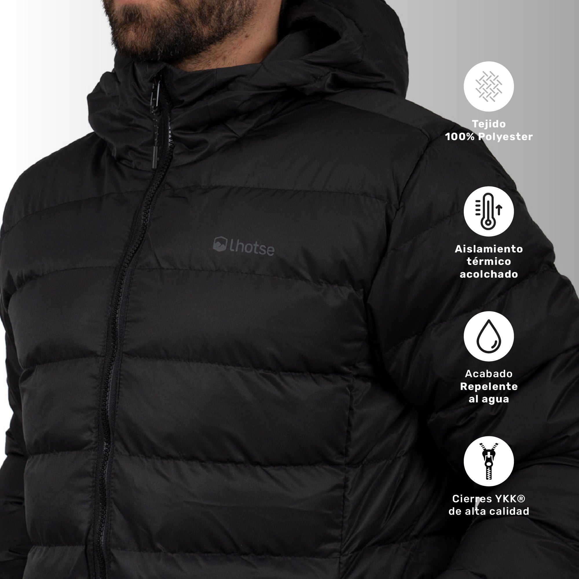 Parka Puffa Hombre Khumbu Lhotse