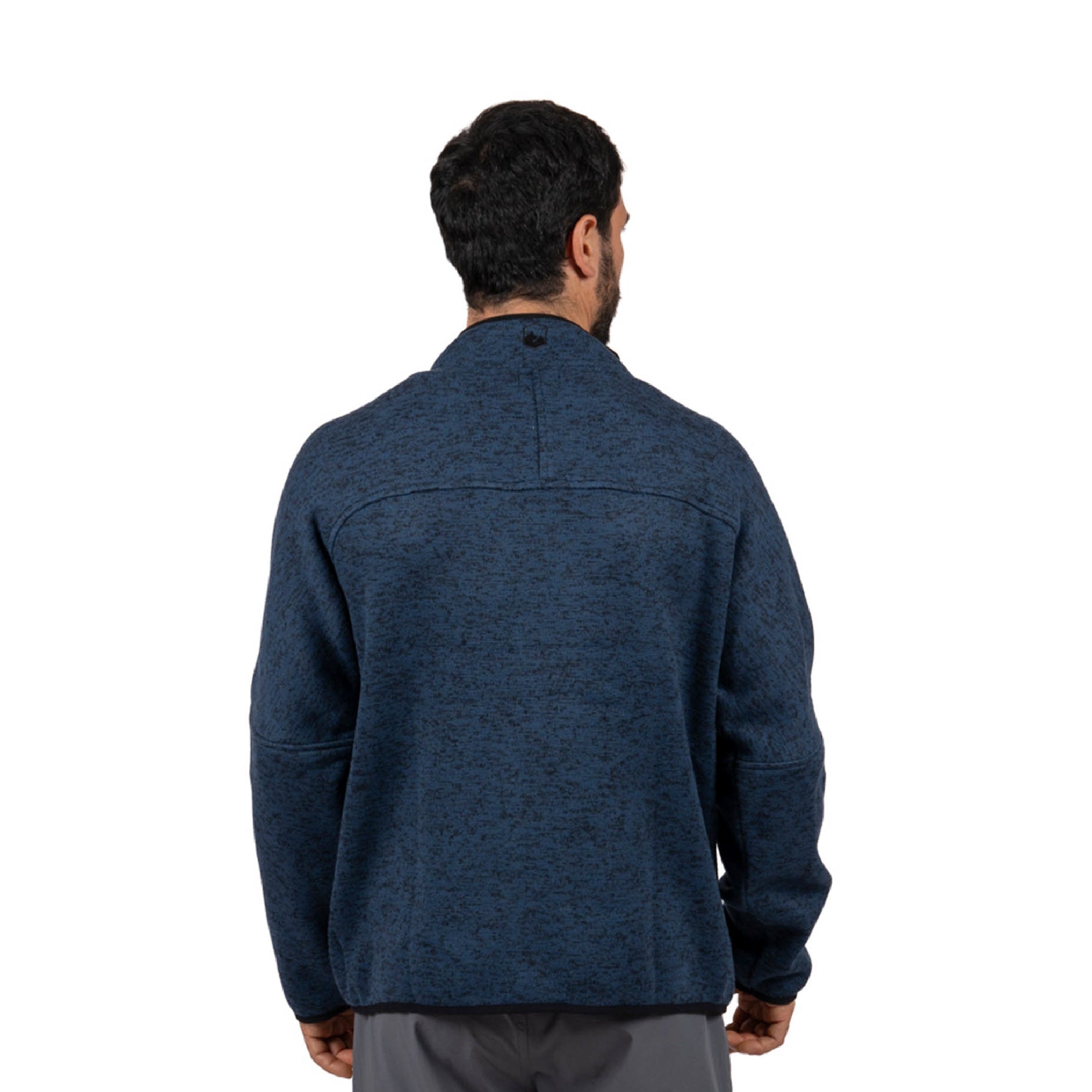 Azul · Polar Hombre Tejido Térmico Anti-peeling Middle Lhotse