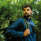Azul · Polar Hombre Tejido Térmico Anti-peeling Middle Lhotse