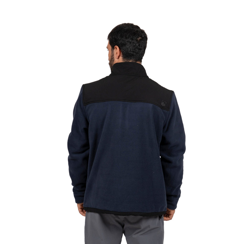 Polar Hombre Half Zip Térmico con Bolsillos Shar Lhotse