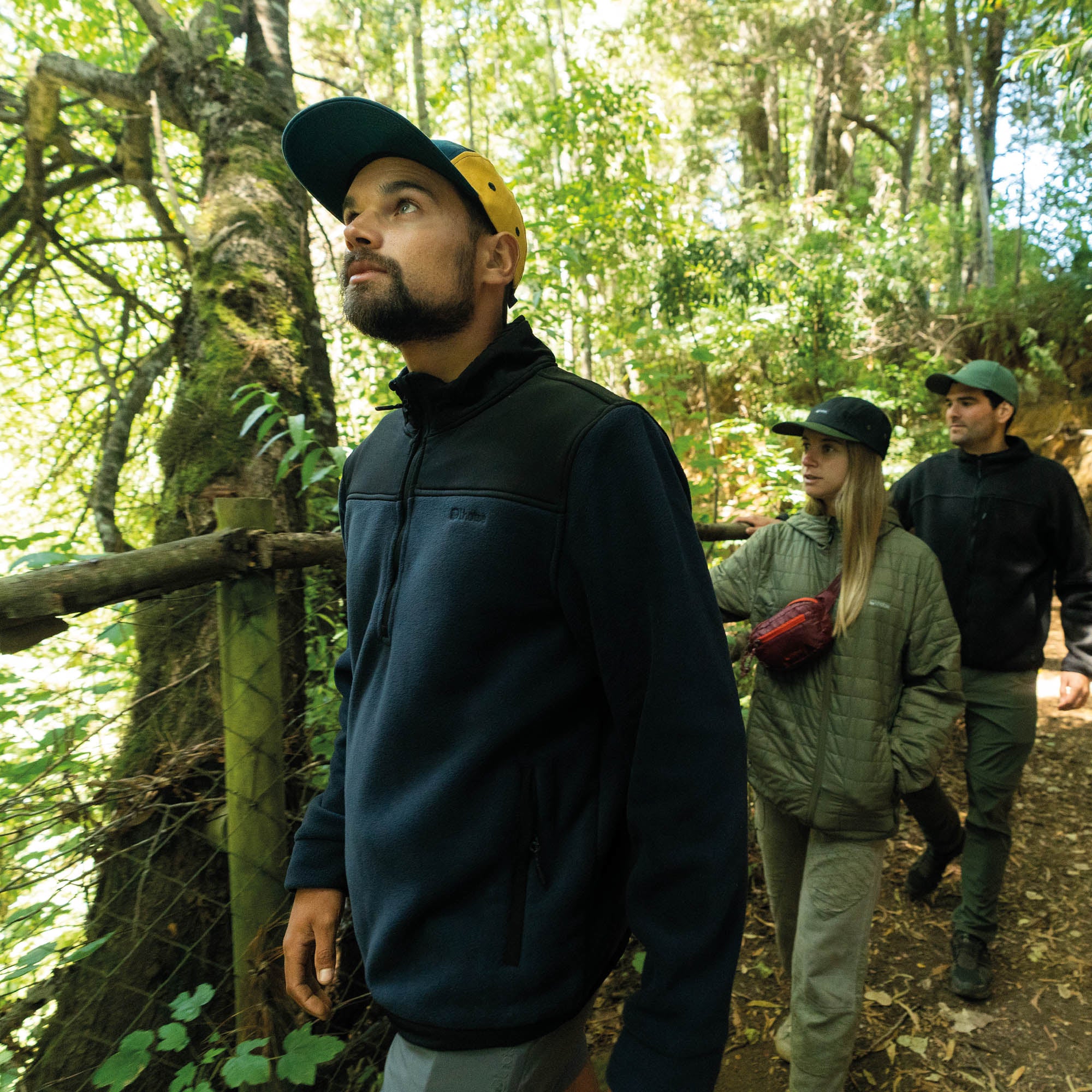 Polar Hombre Half Zip Térmico con Bolsillos Shar Lhotse