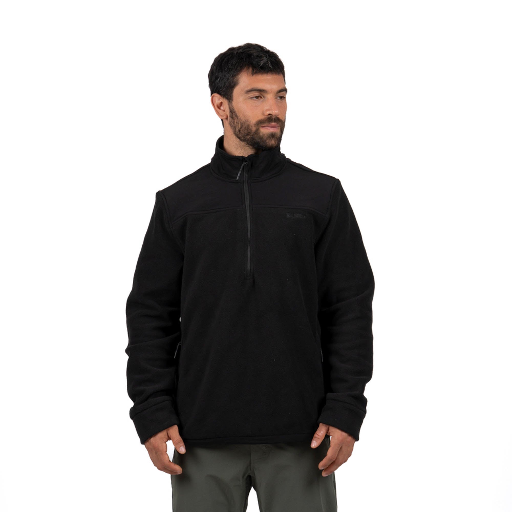 Polar Hombre Half Zip Térmico con Bolsillos Shar Lhotse