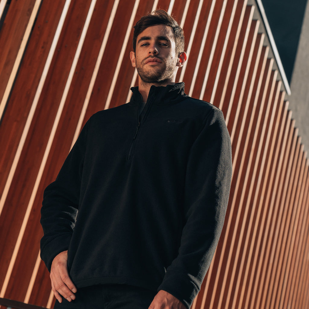 Polar Hombre Half Zip Térmico con Bolsillos Shar Lhotse