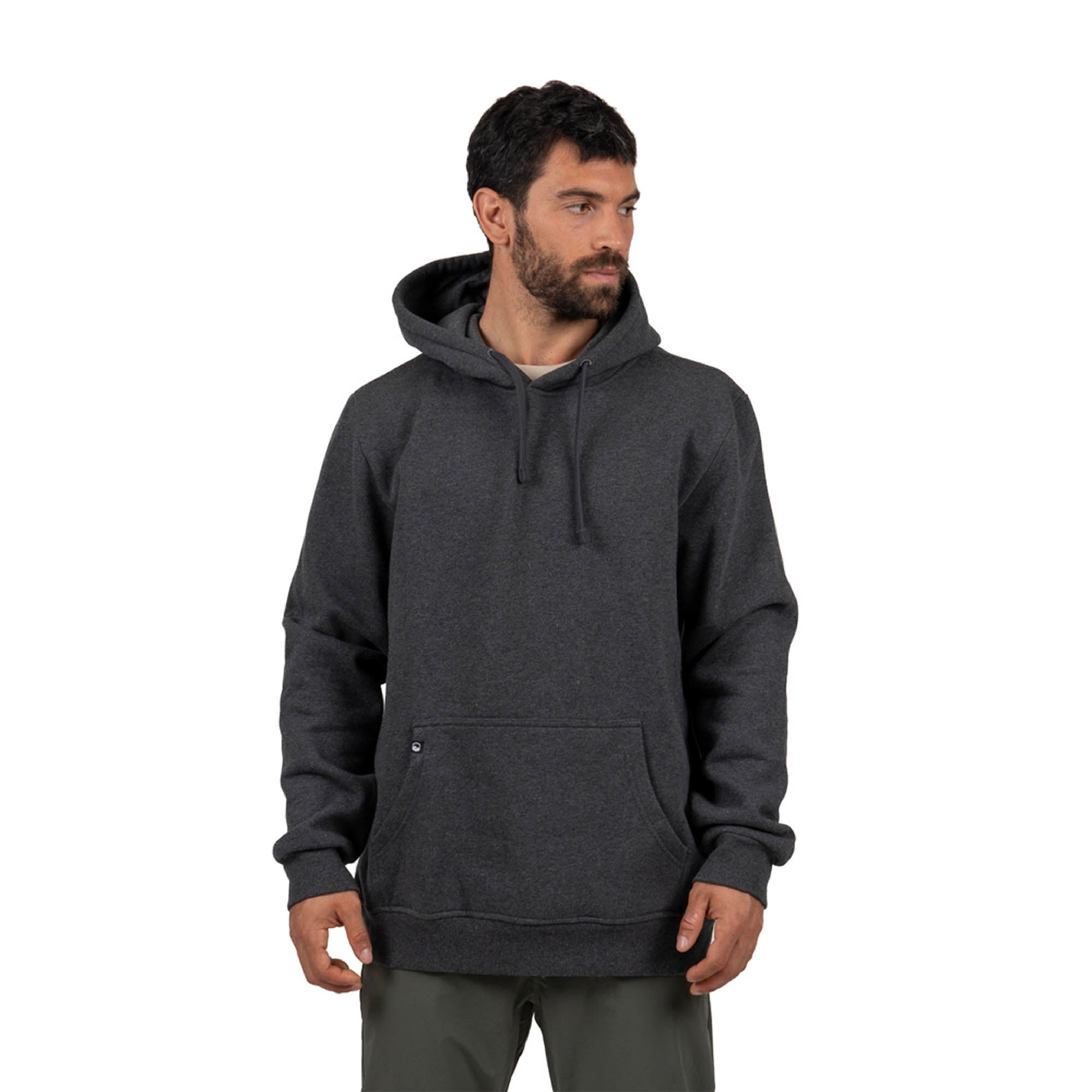 Gris · Polerón Hombre Hoodie Katmandú Lhotse - foto del producto